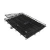 18inches Dogs Crate Folding Metal Pets Crates Single Door Puppy Cage Easy Set Up