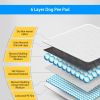 100Pcs Dog Pee Training Pads Super Absorbent Leak-proof Quick Dry Pet Pee Wee Poo Toilet Mats Disposable Potty Train S