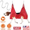 Cat Dog Hammock Helper Pet Grooming Hammock Harness Restraint Bag Helper Breathable for Nail Trimming Clipping