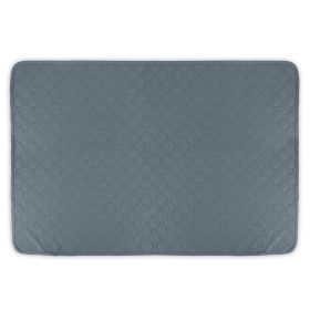 Washable Dog Pee Pad Reusable Puppy Potty Training Pads Waterproof Absorbent Whelping Mat Cat Pee Cushion for Dogs Pets Cats (Option: Grey_100_70CM)
