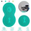 Dog Cat Bowl Mat Pet Food Water Feeding Mat Non-slip Pet Dish Tray Mat Paw Clean Placemat