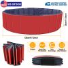 Foldable Pet Swimming Pool PVC Kiddie Baby Dog Swim Pool Bathing Tub Playmat Kids Pools