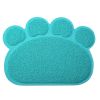 Dog Cat Bowl Mat Pet Food Water Feeding Mat Non-slip Pet Dish Tray Mat Paw Clean Placemat
