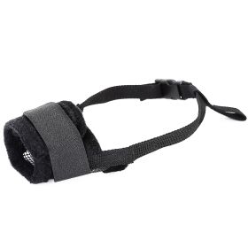 Pet Dog Muzzle Mask Adjustable Dog Mouth Cover with Breathable Mesh Adjustable at Neck Snout for Anti Biting Barking Chewing (Option: L)